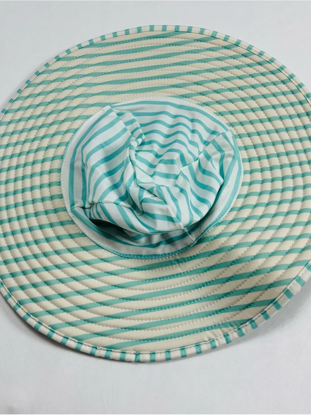 Blue Polka Dot Kids Sun Hat H029